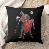 ゴシック骨格踊り クッション (ブランケット)