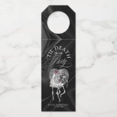 ゴシック骨格'Til DeathパーティーブルゴーニュID866 ボトルネックタグ (正面)