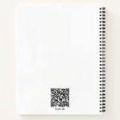 ゴシック魔法神秘的なタトゥーウィッチータロットEsoteric ノートブック (裏面)