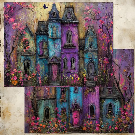 ゴシック鮮やか性荘園紙シート