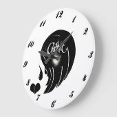 ゴシック2時計 ラージ壁時計 (傾斜)