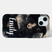 ゴシック・ウィッチ・ネイチャー・満月デザイン ||  Case-Mate iPhoneケース (裏面 (横))