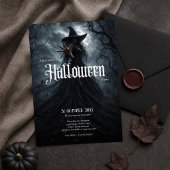 ゴシック・ウィッチ・ハロウィンパーティー招待状 招待状