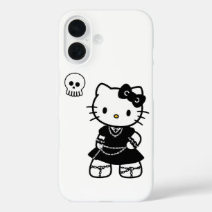 ゴシック・カワイイ・キティ – エモ・アート iPhone / iPad 16ケース