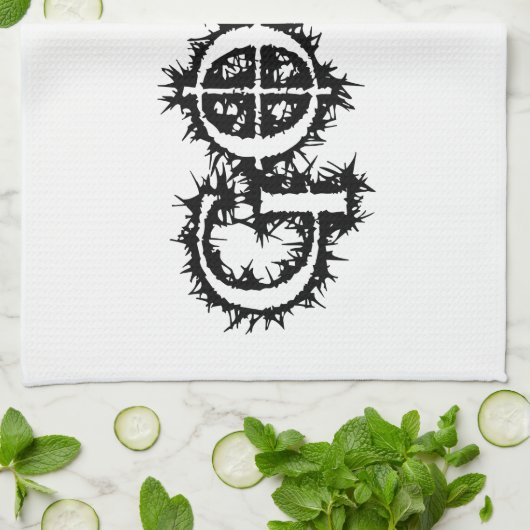 ゴシック キッチンタオル (折り畳み)