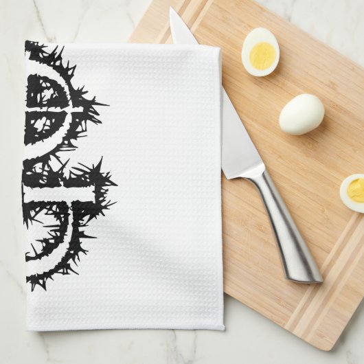 ゴシック キッチンタオル (四つ折り)