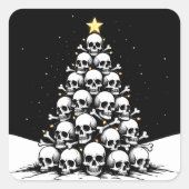 ゴシック・クリスマスツリー III スクエアシール (正面)