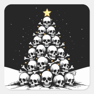 ゴシック・クリスマスツリー III スクエアシール