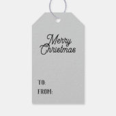 ゴシック・クリスマスツリーIII ギフトタグ (裏面)