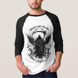 ゴシック・グリムリーパー 死は終わりではない Tシャツ