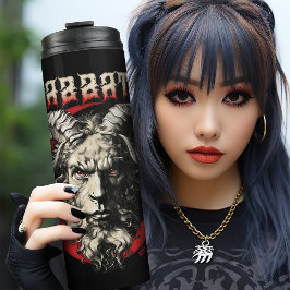 ゴシック サバス バフォメット ヤギ レトロ デスメタル 70年代 タンブラー