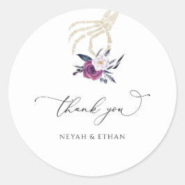 ゴシック サンクス ダーク ウェディング ハロウィン ラベル N100