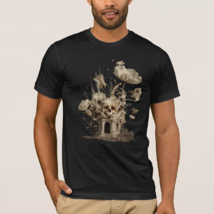 ゴシック・シュルレアリスム Home is Where the Bones Are Tシャツ
