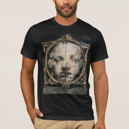 ゴシック・シュールレアリズムの精緻な芸術「精神の分裂」 Tシャツ