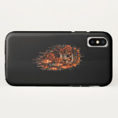 ゴシック スカル クラウン ハロウィン ダーク ローズ スプーキー デザイン Case-Mate iPhoneケース (裏面(横))