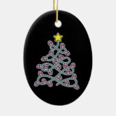 ゴシック スカル クリスマスツリー オーナメント (裏面)
