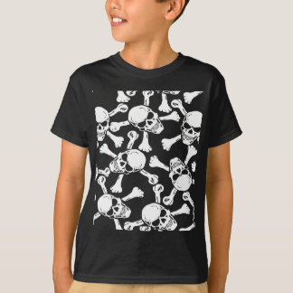 ゴシック スカル クロスボーン 柄 Tシャツ