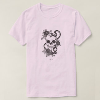 ゴシック スカル&スネーク フラワー パーカー | ヴィンテージ Tシャツ