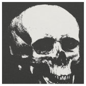 ゴシック スカル ファブリック (クローズアップ)