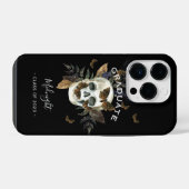 ゴシック スカル 卒業 iPhoneケース (裏面横)