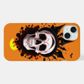 ゴシック スカル iPhoneケース (裏面横)