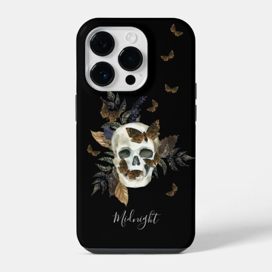ゴシック スカル iPhoneケース (裏面)