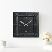 ゴシック スクエア壁時計 (ホーム)