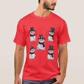ゴシック スノーマン Tシャツ (正面)
