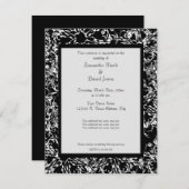 ゴシック スワール 招待状 (正面/裏面)