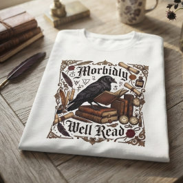ゴシック セピア バロック レイヴン Tシャツ