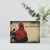 ゴシック・セーブ・ザ・デート ポストカード (スタンド正面)