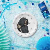 ゴシック·ゾッとするような死神とスキター ペーパープレート (パーティー)