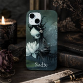 ゴシック ダークファンタジー フェアリー スケルトン カスタムネーム Case-Mate iPhoneケース