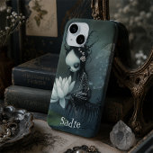 ゴシック ダークファンタジー フェアリー スケルトン カスタムネーム Case-Mate iPhoneケース