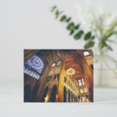 「ゴシック・ツイスト」ノートルダム大聖堂ウォーターカラー ポストカード (スタンド正面)