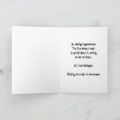 ゴシック・ツインの場合はバンパイア誕生日・カード カード (内部)