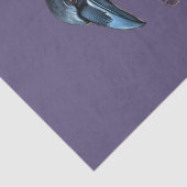 ゴシック・デカップレイヴン花模様 カラフル 薄葉紙 (詳細)