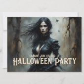 ゴシック・ハロウィンの神秘的な夜への招待 (正面)