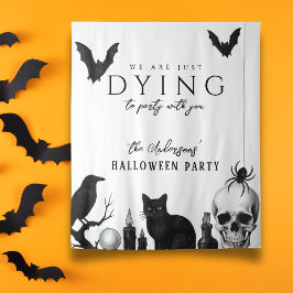 ゴシック・ハロウィンパーティーで一緒にパーティーを タペストリー