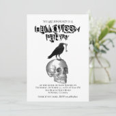 ゴシック ハロウィン 招待状 (スタンド正面)