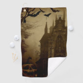 ゴシック/ハロウィーン/秋/カボチャ ゴルフタオル (インサイチュ)