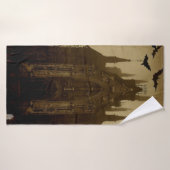 ゴシック/ハロウィーン/秋/カボチャ バスタオル (バスタオル)