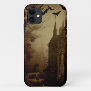 ゴシック/ハロウィーン/秋/カボチャ iPhone 11 ケース