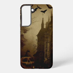 ゴシック/ハロウィーン/秋/カボチャ SAMSUNG GALAXY S22+ケース