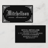 ゴシック·ピザッツ 名刺 (正面/裏面)