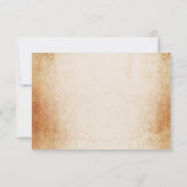 ゴシック フォト カード ハロウィン 骸骨 お礼 (裏面)