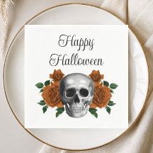 ゴシック フラワー スカル ハロウィン