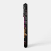 ゴシック フラワー iPhone 16 カバー (左側面)