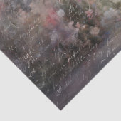 ゴシック フローラル アーチ タイポグラフィー デコパージュ用 薄葉紙 (詳細)