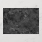 ゴシック フローラル ウェディング 宿泊施設 封筒 エンクロージャーカード (裏面)